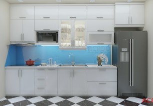 Top 20 mẫu tủ bếp acrylic giá rẻ, uy tín chất lượng tại Hà Nội