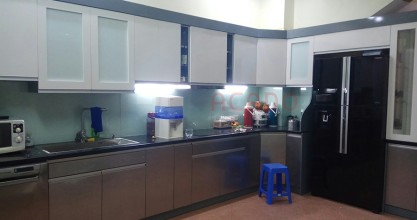 Dự án tủ bếp nhà chị Trà- Trương Định- tủ bếp inox 304