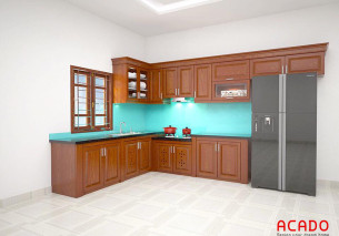 Giá 1m tủ bếp gỗ sồi Nga là bao nhiêu? Bảng báo giá mới nhất Giá 1m tủ bếp gỗ sồi Nga là bao nhiêu? Bảng báo giá mới nhất