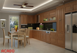 Giá 1m tủ bếp gỗ sồi Nga là bao nhiêu? Bảng báo giá mới nhất Giá 1m tủ bếp gỗ sồi Nga là bao nhiêu? Bảng báo giá mới nhất