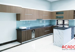 Tủ bếp Laminate giá bao nhiêu? Địa chỉ đóng tủ bếp đẹp, giá cả hợp lý