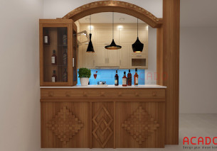 Thi công tủ bếp tại Nam Từ Liêm, gia đình anh Cảnh Thi công tủ bếp tại Nam Từ Liêm, gia đình anh Cảnh