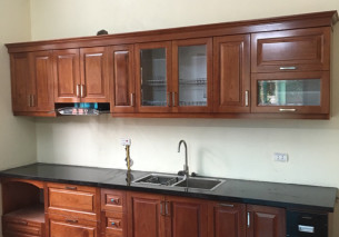 Đóng tủ bếp tại Thanh Hà, gia đình anh Chiến Đóng tủ bếp tại Thanh Hà, gia đình anh Chiến