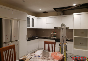 Thi công tủ bếp tại Thanh Trì, Hà Nội – gia đình chị Nhung Thi công tủ bếp tại Thanh Trì, Hà Nội – gia đình chị Nhung