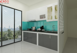 Đóng tủ bếp tại FLC Quang Trung – gia đình anh Tú Đóng tủ bếp tại FLC Quang Trung – gia đình anh Tú