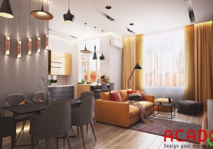 TOP 50 mẫu thiết kế phòng khách cho chung cư đẹp nhất 2020