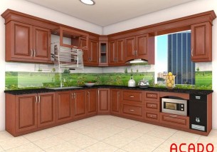 Kính Ốp Bếp Màu, Kính Ốp Bếp 3D Hiện đại Giá Rẻ Tại ACADO