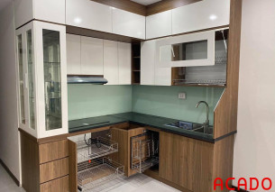 Tủ Bếp Acrylic Màu Xám Ghi Trắng Sáng – Mang Đến Không Gian Bếp Sang Trọng Tủ Bếp Acrylic Màu Xám Ghi Trắng Sáng – Mang Đến Không Gian Bếp Sang Trọng