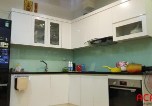 Làm Tủ Bếp Tại Hoàng Mai – Hà Nội , Gia Đình Chị Thủy
