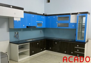 Tủ Bếp Gỗ Sồi Giá Xưởng – Chất Lượng Cao tại ACADO