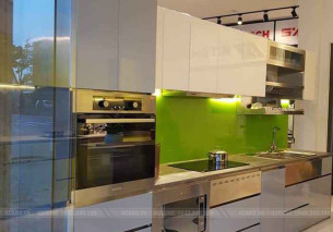 Mẫu Tủ Bếp Tân Cổ Điển, Sự Giao Thoa Giữa Nét Cổ Điển Và Hiện Đại. Mẫu Tủ Bếp Tân Cổ Điển, Sự Giao Thoa Giữa Nét Cổ Điển Và Hiện Đại.