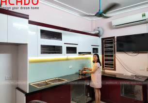 Làm Tủ Bếp Tại Nguyễn Tuân – Hà Đông, Gia Đình Anh Hải Làm Tủ Bếp Tại Nguyễn Tuân – Hà Đông, Gia Đình Anh Hải