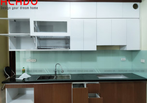 Mẫu Tủ Bếp Tân Cổ Điển, Sự Giao Thoa Giữa Nét Cổ Điển Và Hiện Đại. Mẫu Tủ Bếp Tân Cổ Điển, Sự Giao Thoa Giữa Nét Cổ Điển Và Hiện Đại.