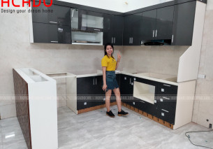 Làm Tủ Bếp Hoàng Mai – Hà Nội, Gia Đình Cô Quỳnh Làm Tủ Bếp Hoàng Mai – Hà Nội, Gia Đình Cô Quỳnh