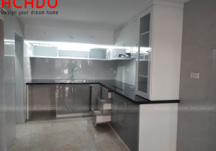 Thi Công Tủ Bếp Tại Giảng Võ – Hà Nội, Gia Đình Chị Thủy Thi Công Tủ Bếp Tại Giảng Võ – Hà Nội, Gia Đình Chị Thủy