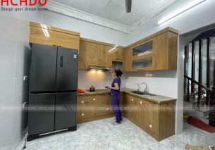 Thi Công Tủ Bếp Tại Ngô Gia Tự – Long Biên, Gia Đình Anh Nam Thi Công Tủ Bếp Tại Ngô Gia Tự – Long Biên, Gia Đình Anh Nam