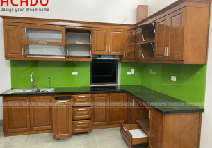 Thi Công Tủ Bếp Tại Đình Thôn – Mỹ Đình, Gia Đình Chị Na Thi Công Tủ Bếp Tại Đình Thôn – Mỹ Đình, Gia Đình Chị Na