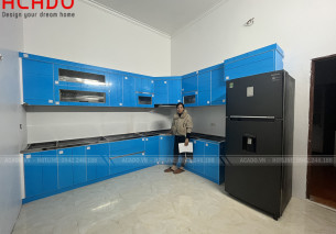 Làm Tủ Bếp Tại Ngô Thì Nhậm – Hà Đông, Gia Đình Chị Thương Làm Tủ Bếp Tại Ngô Thì Nhậm – Hà Đông, Gia Đình Chị Thương