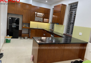 Đóng Tủ Bếp Tại Dương Nội – Hà Đông, Gia Đình Chị Hoa Đóng Tủ Bếp Tại Dương Nội – Hà Đông, Gia Đình Chị Hoa