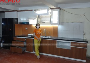 Thi Công Tủ Bếp Tại Yên Phong – Bắc Ninh, Gia Đình Chị Huyền