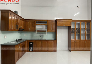 Thi Công Tủ Bếp Tại Yên Viên – Gia Lâm, Gia Đình Chị Lan Thi Công Tủ Bếp Tại Yên Viên – Gia Lâm, Gia Đình Chị Lan