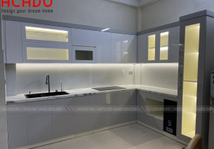 Thi Công Tủ Bếp Tại An Bình – An Khánh, Gia Đình Chị Tuyết Thi Công Tủ Bếp Tại An Bình – An Khánh, Gia Đình Chị Tuyết
