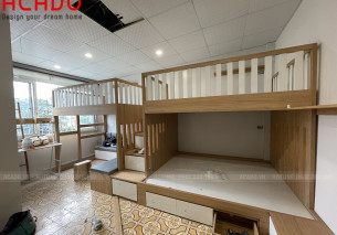 Thi Công Giường Tầng Tại Bạch Đằng – Hà Nội, Gia Đình Chị Hoa Thi Công Giường Tầng Tại Bạch Đằng – Hà Nội, Gia Đình Chị Hoa