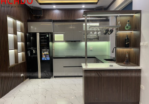 Thi Công Tủ Bếp Tại An Bình – An Khánh, Gia Đình Chị Tuyết Thi Công Tủ Bếp Tại An Bình – An Khánh, Gia Đình Chị Tuyết