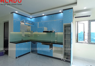 Thi Công Tủ Bếp Tại An Bình – An Khánh, Gia Đình Chị Tuyết Thi Công Tủ Bếp Tại An Bình – An Khánh, Gia Đình Chị Tuyết