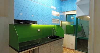 Đóng Tủ bếp Tại Ngọc Thụy – Long Biên, Gia Đình Chị Hiền