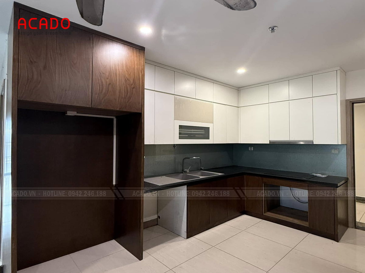 Tủ bếp laminate