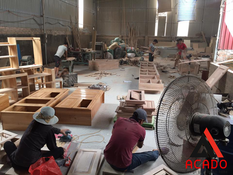 Xưởng sản xuất riêng của Acado tại Phú An, Thanh Đa, Phúc Thọ, Hà Nội.