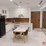 Mẫu tủ bếp Melamine mang lại sự mới mẻ cho không gian bếp