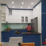 Tủ bếp inox Acrylic 304 mang đến không gian bếp hiện đại và sang trọng