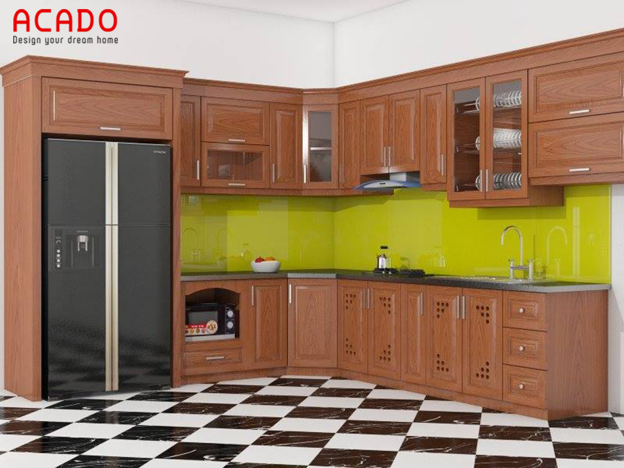 Tủ bếp đẹp, sang trọng tại Acado.
