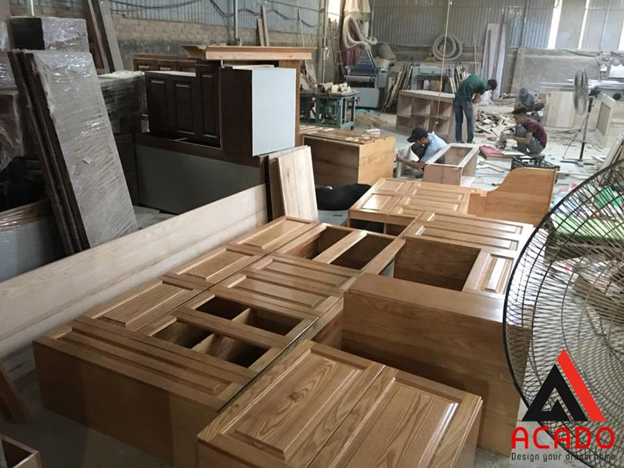 Xưởng sản xuất đồ gỗ nội thất của ACADO tại Phúc Thọ, Hà Nội