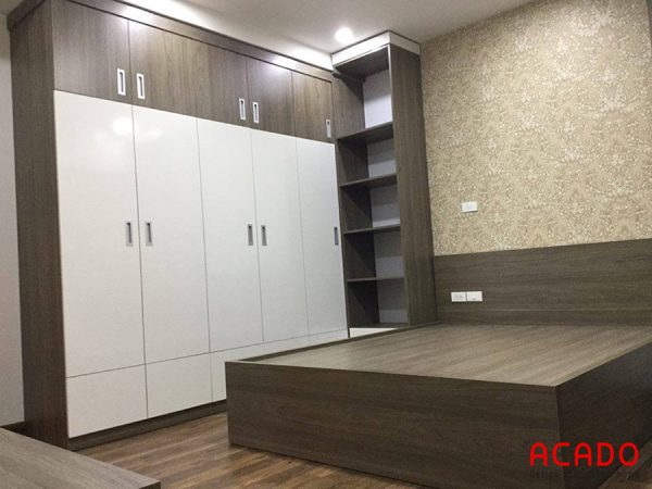 Nội thất Acado cung cấp các mẫu giường ngủ gỗ công nghiệp hiện đại, kiểu dáng trẻ trung