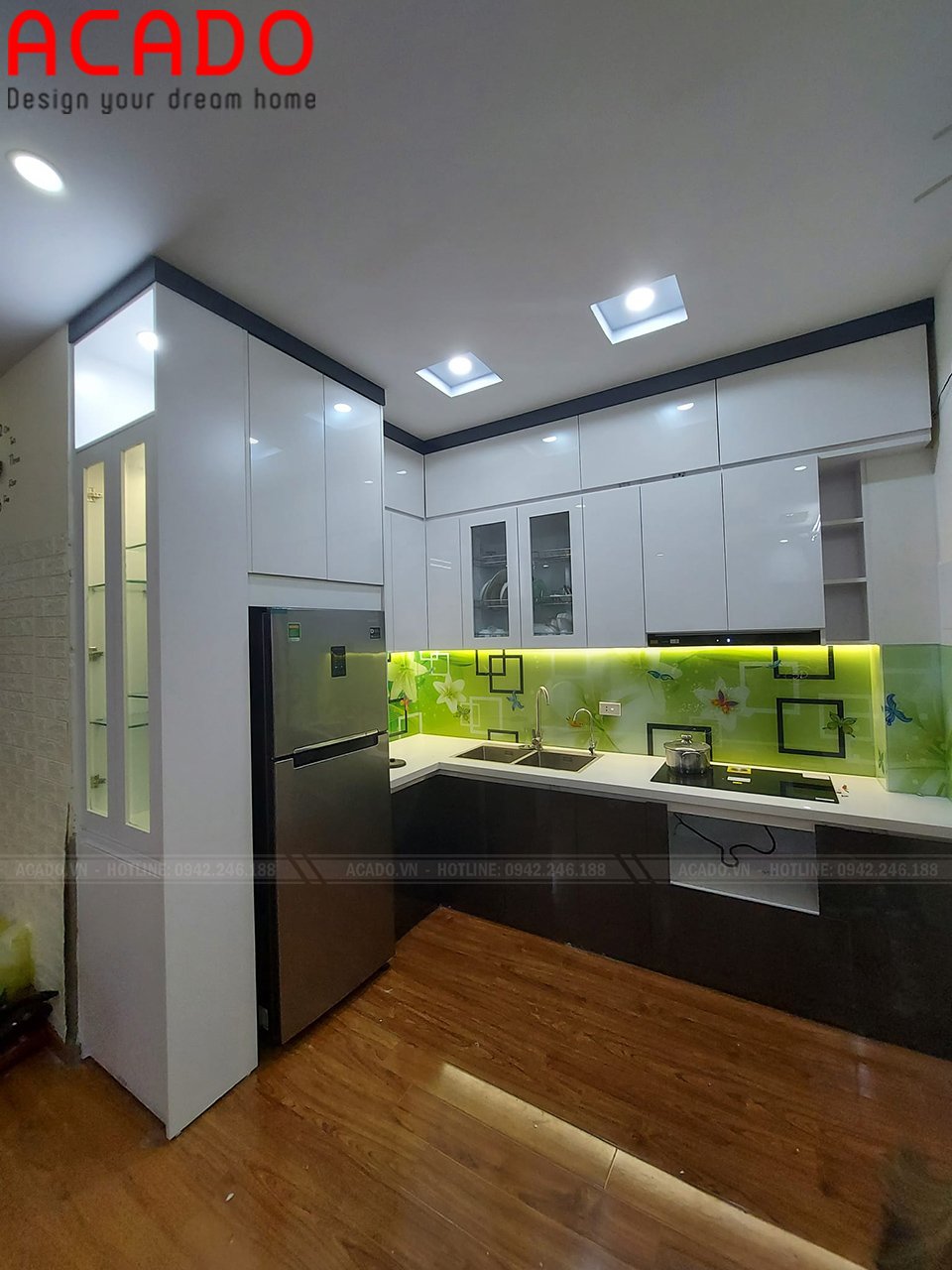 Tủ bếp Laminate Mang đến không gian nhà bếp sang trọng, hiện đại
