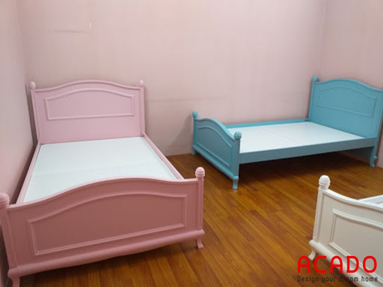 Giường ngủ trẻ em 1m2x2m - nội thất Aacdo