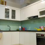 Hình ảnh tủ bếp Acryli của gia chủ sau khi đã bóc cánh