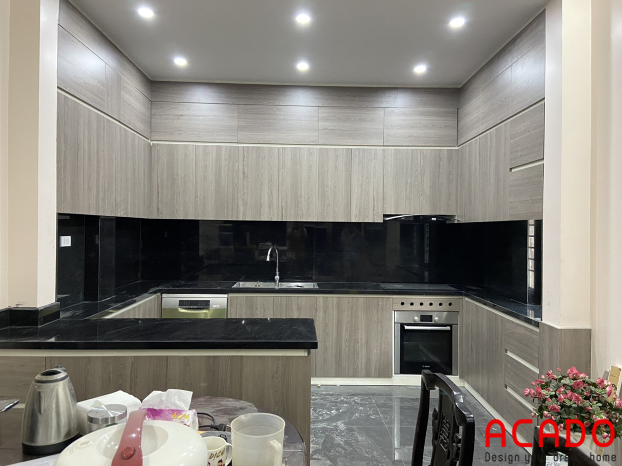 ACADO chuyên thiết kế và thi công tủ bếp uy tín - chất lượng tại Hà Nội