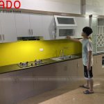 Hoàn thành quá trình làm tủ bếp tại Thanh Oai và bàn giao tại giao tủ bếp lại cho gia đình anh Thắng