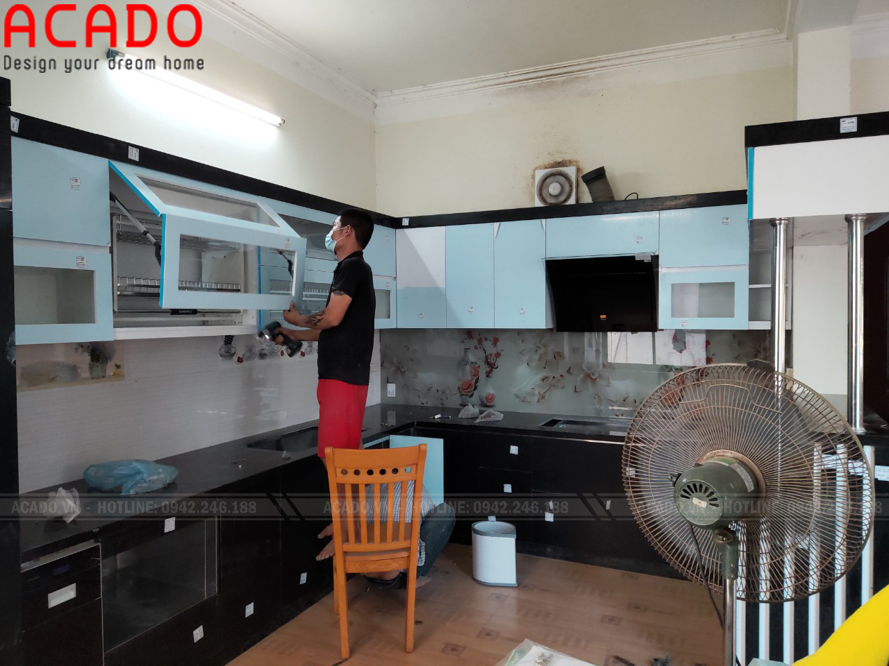Tủ bếp Inoc chống ẩm, chống thấm nước tuyệt đối