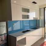 Hoàn thiện thi công tủ bếp cho gia đình cô Mến - Thi công tủ bếp tại Tòa Tháp Doanh Nhân