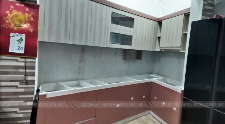 Hoàn thiện tủ bếp và ban giao cho gia đình chị Na