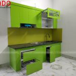 Hoàn thiện tủ bếp và ban giao công trình cho gia đình Bảo An - Thi công tủ bếp tại Phú Xuyên