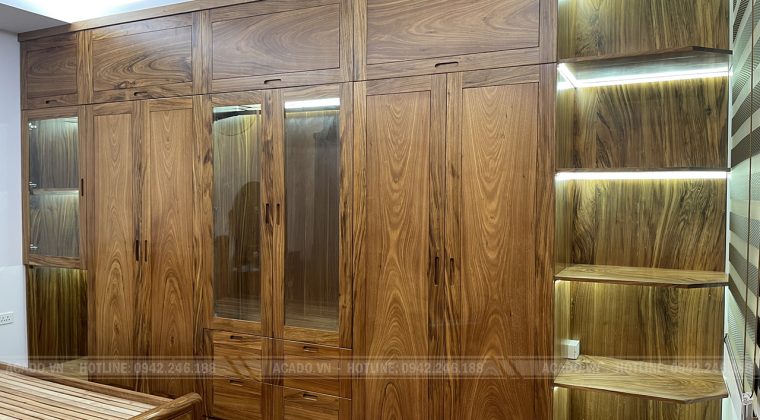 Hoàn thiện thi công tủ quần áo - Lắp đặt nội thất tại Dương Nội