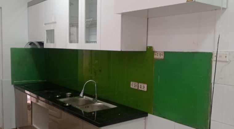 Hoàn thiện thi công tủ bếp gia đình anh Long tại t3 Việt Hưng