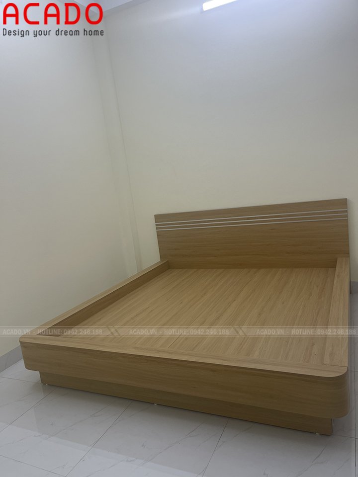Thiết kế giường ngủ cho gia đình anh Quang