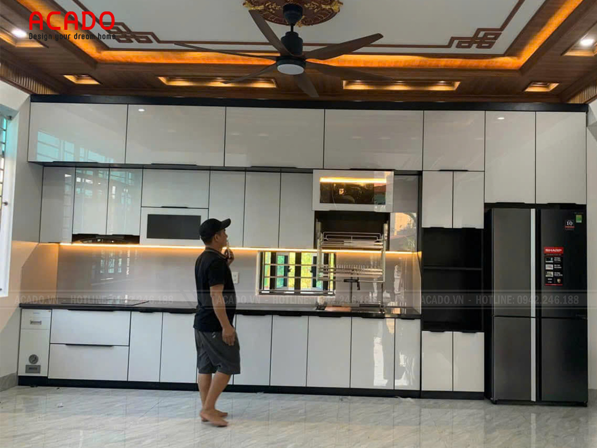 Trang trí tủ bếp